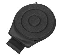 FUNOMOCYA Cojín de Asiento Giratorio Coche Doble Anillo 360° Negro para Automóvil Uso Portátil Multiusos Mujeres Embarazadas y Personas Mayores Verano Eva Plié