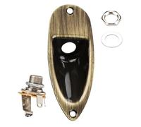 FUNOMOCYA conjunto de accesorios de guitarra Accesorios para guitarra eléctrica os de eléctrica Placa jack de entrada para electrica Piezas de eléctrica