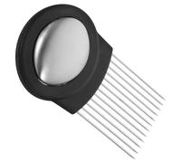 FUNOMOCYA Cortador de Cebolla Inoxidable Soporte Multifuncional para Verduras y Frutas Slicer con Mango Antideslizante para Cebollas Patatas y Zanahorias