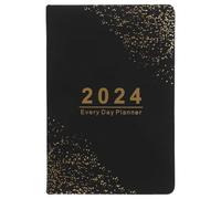 FUNOMOCYA Cuaderno Planificador 2024 A5 Diario En Inglés Agenda Académica Para Estudiantes Con 365 Días De Organización Y Planificación Color