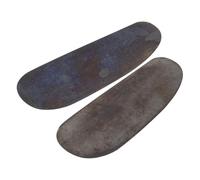 FUNOMOCYA Cuchillas Raspadoras para Violín 2 Piezas, Herramientas de Lutería de Acero de 0,3 Mm para Acabado Fino y Reparación Profesional, Raspadores para Fabricación y Mantenimiento