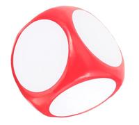 FUNOMOCYA Datos Grandes de Espuma DIY 15 Cm Dados de Juego en Blanco para Fiesta y Entretenimiento Accesorios para Juegos Educativos y Actividades Recreativas