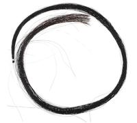 FUNOMOCYA de caballo con lazo de violonchelo Música arco reemplazo jugar instrumentos musicales instrumento musical pelo de caballo violonchelo accesorios para violonchelo cabello Black