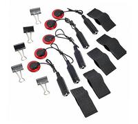 FUNOMOCYA de Guitarra y Violín Micrófono Piezoeléctrico Amplificador para Banjo y Clip Autoadhesivo Tornillo 5 Piezas