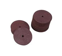 FUNOMOCYA Discos De Corte De Resina 24 Mm Para Metal, Paquete De 36 Unidades Rojas, Muelas Abrasivas Para Cortar Metal, Madera y Cerámica, Herramienta Rotativa Profesional