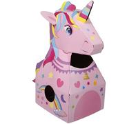 FUNOMOCYA Disfraz de Cartón para DIY Juguete de Papel Ligero y Resistente Tamaño Adecuado para Juegos al Aire Libre y Eventos Escolares Accesorio Creativo para Fiestas Infantiles