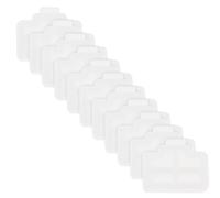 FUNOMOCYA Enchufe para Enrutador 50 Piezas, Cubierta del Ethernet RJ45, Silicona White, para Interfaz de Red en Hogar y Oficina