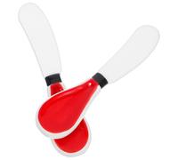 FUNOMOCYA Espátulas de Cerámica para Queso y Mantequilla 2 Piezas Esparcidor Portátil y Práctico para Mermelada Utensilios de Cocina Básicos Ligeros y Fáciles de Limpiar para Uso