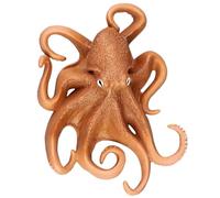 FUNOMOCYA Figura Decorativa de Pulpo de Plástico Realista Modelo de Pulpo para Escritorio y Decoración del Hogar Adorno Marino Ligero y Resistente para Infantil