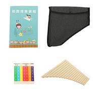 FUNOMOCYA Flauta De Pan Profesional De Instrumento Musical Escolar Para Práctica y Educación Para Interpretación Llave c