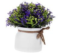 FUNOMOCYA Flor Artificial Maceta Realista Decoración Floral Falsa Bonsái Pequeño