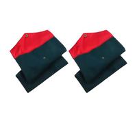 FUNOMOCYA Funda de Terciopelo para Escrituras Budistas y Bíblicas, Color Verde Oscuro, 2 Piezas, Bolsa Protectora y Organizadora Portátil para Estudio y Transporte de Libros Sagrados