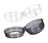 FUNOMOCYA Funda para Mando de Cocina de Gas Infantil Protector para Perillas Resistente al Calor y Aceite Color y Negro 4 Unidades para Seguridad Estufas de Gas