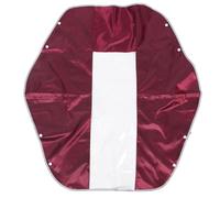 FUNOMOCYA Funda para Panel Eléctrico de Scooter Cubierta Protectora para Patinete Eléctrico Tamaño Grande Tejido Jacquard Color Rojo Granate Funda para Movilidad Resistente al Agua