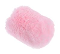 FUNOMOCYA Funda Peluda para Micrófono Compatible Mk4 y Mk8, Protector Antiviento de Felpa Rosa, Silenciador de Ruido para Grabación en Estudio y Exteriores