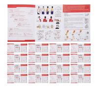 FUNOMOCYA Guía de Supervivencia al Aire Libre Portátil 40 Pcs - Manual Compacto de Primeros Auxilios Instrucciones Básicas y Consejos de Emergencia para Camping y Senderismo
