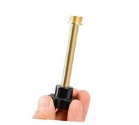 FUNOMOCYA Herramienta de Reparación de Pistón de Trompeta Varilla de Pulido de Latón Accesorios para Instrumentos Musicales Tono Dorado Duradera Fácil de Usar