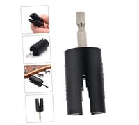 FUNOMOCYA Herramienta Eléctrica para Cambiar Cuerdas de Guitarra con Enchufe Metálico Resistente Enrollador Ergonómico Portátil Compatible con Guitarra Eléctrica Acústica Banjo