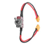FUNOMOCYA Interruptor de Encendido y Apagado Rc de Alta Corriente Conector Xt90 T, Módulo de Gestión de Energía para Modelos de Aviones y Helicópteros, Accesorio Modelo Rc Control Rápido