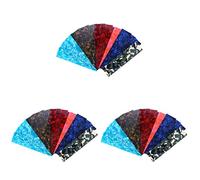 FUNOMOCYA Juego De 3 Hojas Para Púas De Guitarra Material: Tiras De 3 Grosores Hojas Perforadas Para Púas De Guitarra 15 Unidades X 3