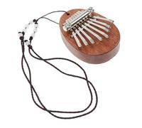 FUNOMOCYA Kalimba Mini Piano de Pulgar con Cuerda Colgante Instrumento Musical para Principiantes Diseño Superior y Sonido para y Color Aleatorio Color Aleatorio