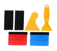 FUNOMOCYA Kit de Herramientas para Envolver Películas de Automóviles Juego de 6 Escobillas de Fieltro para Tintado de Ventanas Y Calcomanías