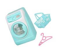 FUNOMOCYA Lavadora de Juguete Mini Simulada para Niñas Modelo Electrodoméstico Infantil sin Pilas Juguete Educativo para Desarrollo Manual y Reconocimiento Doméstico