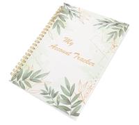 FUNOMOCYA Libro de Contabilidad Personal Cuaderno de Gestión de Gastos Diseño de Hojas Tamaño Estándar 1 Unidad para Registro de Cheques Rastreador de Presupuesto y Organizador