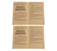 FUNOMOCYA Manual de Instrucciones Guía de Mahjong Chino de Mahjong 2 Piezas Papel Impresión Fiable Orientación Profesional para Jugar Compañeros Aficionados y Principiantes