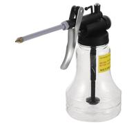 FUNOMOCYA Manual Pump Oil Can High Pressure Oiler With Spout For Automotive And Industrial Transparent Plastic Oil Dispenser