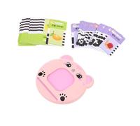 FUNOMOCYA Máquina de Aprendizaje con Tarjetas Tipo Cuento para Juguete Educativo Bilingüe Chino-inglés Estimulador Sensorial para Desarrollo Cognitivo y Habilidades Manuales de Inteligencia