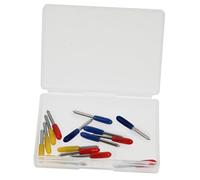 FUNOMOCYA Máquinas de Grabado Cortadores Juego de 15 Piezas de Cortadores de Repuesto para Máquina Cortadora de Tela de Vinilo