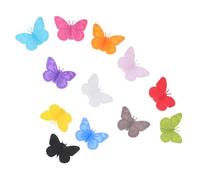 FUNOMOCYA Marcadores de Copas de Vino de Silicona con Ventosa, 12 Colores Surtidos, Reutilizables y Flexibles, Identificadores de Vidrio para Fiestas, Eventos y Reuniones en Color Aleatorio