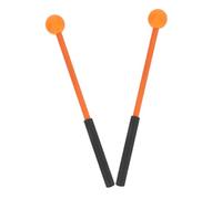 FUNOMOCYA Mazas Para Xilófono Con Cabezal De Goma y Mango De Madera Antideslizante Mazas Para Marimba y Glockenspiel Instrumento De Percusión Versátil y Duradero