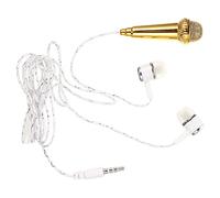 FUNOMOCYA Micrófono Vocal Portátil Micrófono De para Teléfonos y Tablets para Karaoke y Grabación