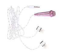 FUNOMOCYA Micrófono Vocal Portátil para Grabación y Karaoke Teléfono Tablet y Pc Diseño y para Casa Sociales