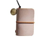 FUNOMOCYA Mini Cuaderno Práctico de Notas para Oficina y Estudiantes Pequeño Portátil de Kraft Mate Marrón Suministros Escolares y Papelería para Casa y Trabajo