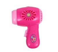 FUNOMOCYA Mini Secador de Pelo de Juguete Eléctrico para Simulación Realista Juguete Educativo para Desarrollo de Casa de Muñecas Color Aleatorio sin Pilas Seguro con Bordes