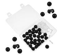 FUNOMOCYA Modelo de Estructura Molecular de Carbono Plástico 23 Mm Kit Educativo Químico 60 Componentes Herramienta Enseñanza Ciencia para Laboratorio y Oficina