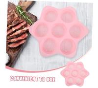 FUNOMOCYA Molde de Silicona para Freidora de Aire Cavidades Antiadherentes para Muffins y Huevos para Hornear Tartas Pan y Cupcakes Color Rosa Fácil Limpieza y Reutilizable