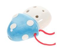 FUNOMOCYA Ocarina Para Niño Niña c Intermedio Instrumento De Viento Para Principiantes Con Diseño Creativo De Hongo Juguete Educativo Portátil Para Niño Niña y Estudiantes
