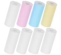 FUNOMOCYA Papel Adhesivo para Impresora Mini Papel Térmico De 18 Rollos Ideal para Imprimir Fotos Texto y Notas Compatible Múltiples Cámaras