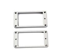 FUNOMOCYA Par De Anillos De Pastillas De Guitarra Con Marco De Metal Piezas Para Guitarra Eléctrica Accesorios Para Bajo Bobina De Montaje Para Guitarra Marcos De Llaves Para Puente