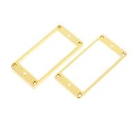 FUNOMOCYA Par De Marcos De Metal Para Pastillas Cubiertas Para Pastillas Soporte Para Accesorios De Pastillas Doradas Pastillas De Guitarra Con Tono Guitarras Doradas Anillos De