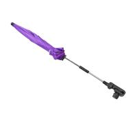 FUNOMOCYA Paraguas para Cochecito de Sombrilla Protectora UV Morado para Uso Exterior Sombrilla para Carrito de Bebe