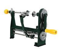 FUNOMOCYA Pelador de con Abrazadera Peladora Multifuncional para Manzanas y Patatas Diseño Ergonómico y Cortes Serrados Eficaces