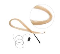 FUNOMOCYA pelo de erhu pelo de caballo para erhu pelo de caballo para violín pelo de caballo para violonchelo cabello de caballo pelo de caballo para viola