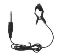 FUNOMOCYA Pickup con Clip para Guitarra Acústica Violín y Mandolina con Micrófono Integrado y Función de Afinación Precisa Accesorio Portátil y Resistente de Abs para Ampliación y