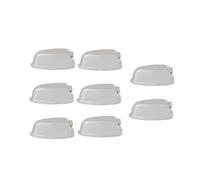 FUNOMOCYA Piezas de Repuesto para Batería Lengüetas de Metal para Caja Ganchos de Doble Extremo para Accesorios de Batería