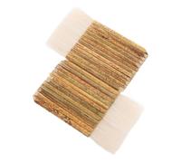 FUNOMOCYA Pinceles de Madera para Pintura al Óleo y Acrílico 2 Piezas con Cerdas Suaves y Firmes Mango Rectangular Ergonómico Aptos para Acuarela Cerámica y Manualidades Artísticas